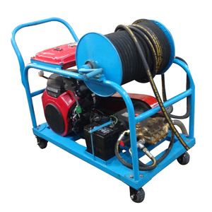 Machine de nettoyage à <span class=keywords><strong>haute</strong></span> <span class=keywords><strong>pression</strong></span> pour réservoir de carburant diesel en béton, tuyau industriel, égout, poussière, eau humide, jet d'eau - Product Image 2