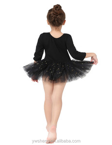 2017 di Nuovo modo di paillettes modello di stella delle ragazze dei capretti <span class=keywords><strong>ginnastica</strong></span> balletto body - Product Image 2