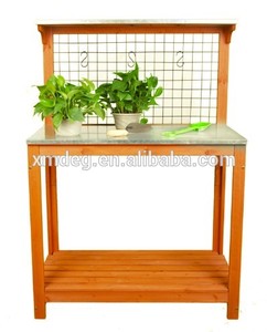 Couverture de banc de mise en <span class=keywords><strong>pot</strong></span> en <span class=keywords><strong>bois</strong></span>, bricolage de palette extérieure jardin plantation - Product Image 4