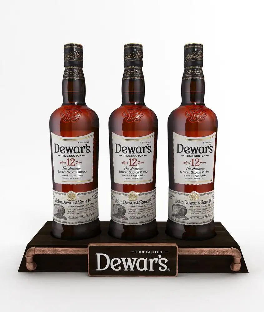 Dewars 3 fles glorifier