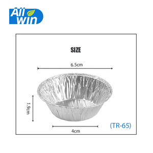 45ml de aluminio tarta de huevo molde de Mini pastel sartenes tarta Pan tarta para hornear Muffin molde para hornear tazas - Product Image 4