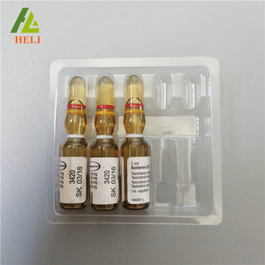 <strong>Plastic</strong> Blister Ampoule <strong>Tray</strong> 1ml*5 Type Disposable Ampoule Packaging <strong>Medical</strong> ,ampoule Bottles <strong>Clear</strong> Customized PVC SL-4001A-5
