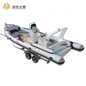 2024 Lussuoso <span class=keywords><strong>Gommone</strong></span> Rigido RIB 760 Patrol in Hypalon e Fibra di Vetro con Motore <span class=keywords><strong>Fuoribordo</strong></span> - Product Image 6
