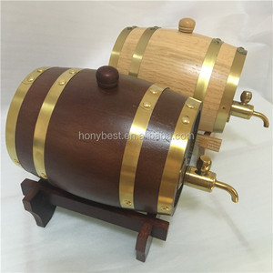 Baril de vin en <span class=keywords><strong>bois</strong></span> de chêne massif naturel <span class=keywords><strong>pour</strong></span> le whisky ou la bière, vente directe d'usine - Product Image 5