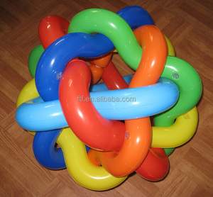 Ballon <span class=keywords><strong>géant</strong></span> gonflable miroir en forme de nœud, ornement de Noël, ballon publicitaire étanche pour événements et fêtes - Product Image 2