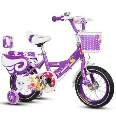 थोक लोकप्रिय कार्टून बच्चों को साइकिल के साथ 3-8 साल पुराने लड़कियों के लिए बादल बच्चों बाइक