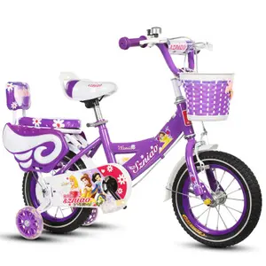 Vélo de dessin animé pour enfants, bicyclette populaire avec de nuage, pour filles de 3 à 8 ans, vente en gros,