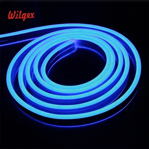 Aluminium profil led strip 5050 RGB PWM DMX 10x20mm IP68 Waterproof 24V 120V 230V Ultra Thin CE Neon Flex Rope Light