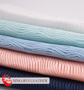 Bán Buôn Vải Dệt 100% Polyester Sóng Mô Hình Air Lưới Vải Cho Giày Thể Thao - Product Image 5