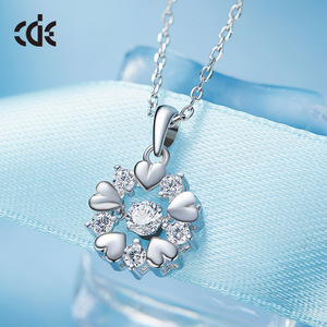 בעבודת יד תכשיטי כסף 5925 כסף יהלומי שרשרת בגואנגזו - Product Image 2