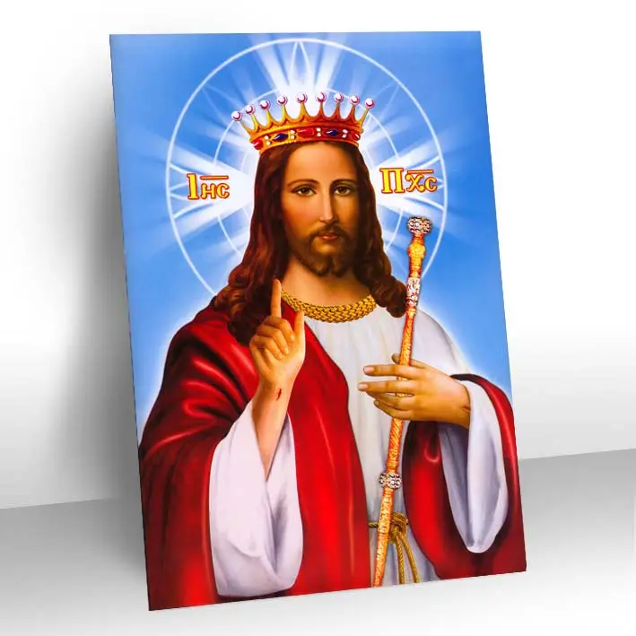 Melhor vendedor animal de estimação lenticular jesus 3d deus imagem