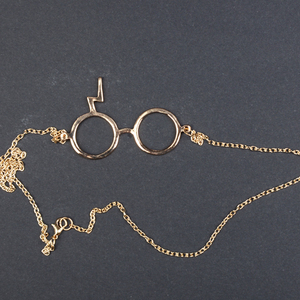 Inspire gioielli In acciaio inox Personalizzato <span class=keywords><strong>Harry</strong></span> Fulmine Cicatrice Occhiali Pendente <span class=keywords><strong>Potter</strong></span> Della Collana per le donne e le ragazze all'ingrosso - Product Image 2