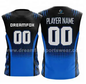 Football personnalisé afl maillot 100% de sublimation de colorant de polyester fait sur commande de football afl