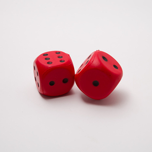 Dados deportivos y de entretenimiento de espuma gigante de PU personalizados para aliviar el estrés y juegos divertidos - Product Image 4