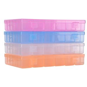 Trasparente di Plastica Regolabile 36 Vano Scatola di Immagazzinaggio Della Cassa/Orecchini/strumento/Esposizione Dei Monili Organizzatore - Product Image 2