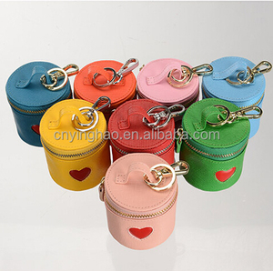 Pas cher Forme Ronde PU Porte-Monnaie Promotion Cadeau, Zipper Roud Cion Bourse En Gros - Product Image 2