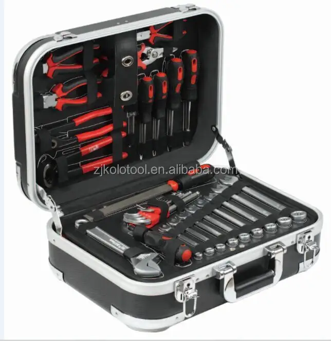 ASB case hand tools set/high quality CR-V tools kit set mechanical tools names
