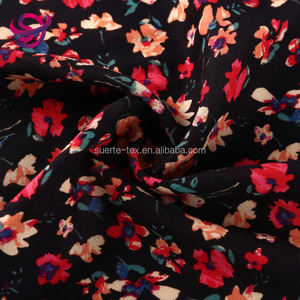 Shaoxing textil proveedor china de buena calidad viscosa impresa 100% <span class=keywords><strong>tela</strong></span> de rayón - Product Image 2