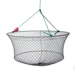 Chinese Commercial Deluxe Crab/Crawfish Hoop Net