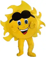 Sun mascot costume/cartoon cosplay costume