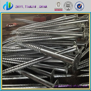 Hi-q por inmersión en caliente galvanizado tornillo pila y polo tornillo y <span class=keywords><strong>pica</strong></span> de <span class=keywords><strong>tierra</strong></span> anchor hacer in China - Product Image 3