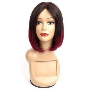 Xuchang工場T2-Bugインチストレートボボ卸売格安生バージン人毛ウィッグ - Product Image 6