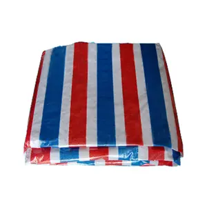 Linyi factory pe/pp strip tarpaulin sheet for resale