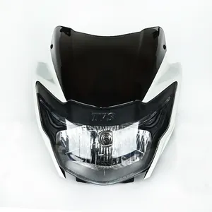 HAISSKY中国オートバイ部品TVS Apacheオートバイヘッドライトアセンブリ