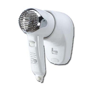 Custom White Plastic Wall Mounted <strong>Hotel</strong> Household <strong>Hair</strong> Blow <strong>Dryer</strong> - Product Image 2
