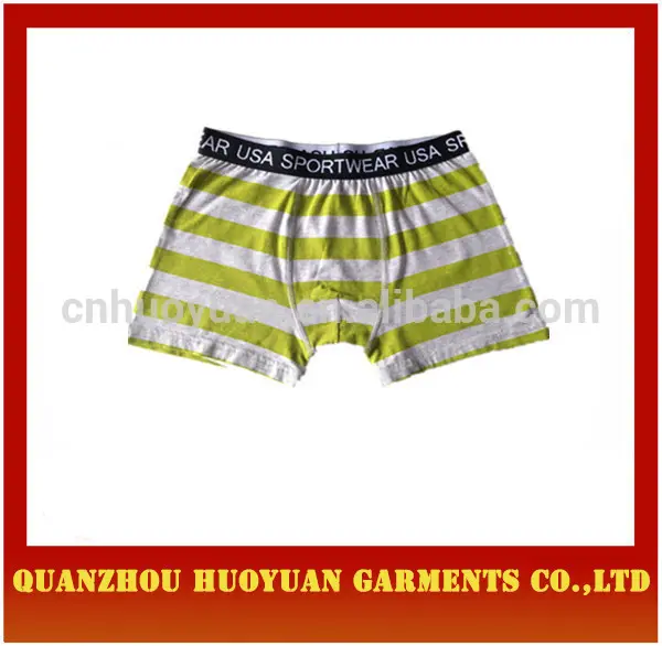 Huoyuan Sexy Hot Sexi Phto Mens Boxer Briefs/Tùy Chỉnh Đồ Lót Dây Thắt Lưng Và LOGO/In Logo Mans Đồ Lót Bộ Sưu Tập