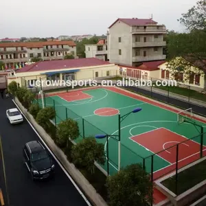 耐用的室内/室外 futsal spu 运动场地地板材料