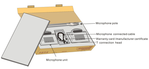 Numérique système de conférence réunion microphone avec vote fonction SINGDEN SM616V - Product Image 6