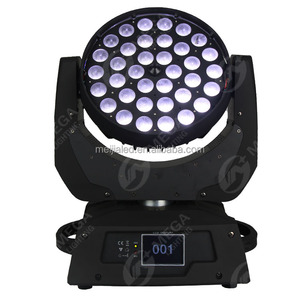 Éclairage de scène professionnel <span class=keywords><strong>Eternal</strong></span> Max Wash 360 Zoom Robe Robin 600 4 en 1 RGBW 36 pièces 10w LED Moving Head Light - Product Image 1