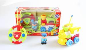 Voitures télécommandées pour enfants, jouet à piles, voiture télécommandée à doigt, musique, lumières clignotantes, <span class=keywords><strong>train</strong></span> de course de dessin animé pour enfants de 3 à 6 ans, utilisation intérieure-extérieure - Product Image 6