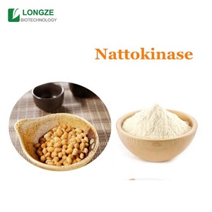 Extrait de natto sauvage poudre de nattokinase supplément à base de plantes naturelles dans le vide du tambour et l'emballage de récipient en plastique - Product Image 2