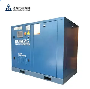 Kaishan LG-6.2/8G 6.2m 3/min 8bar 50HP silencioso tornillo compresor de aire para tubería de lavado