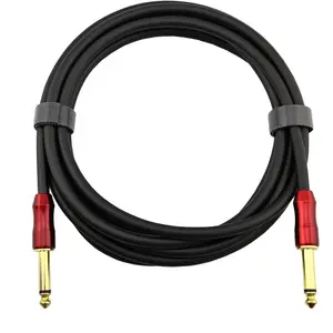 Cable de guitarra eléctrica, conector TS mono de 6,35mm