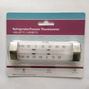 Termômetro de refrigerador preciso design clássico, orgânico, líquido cheio de mercúrio, freezer, termômetro - Product Image 4