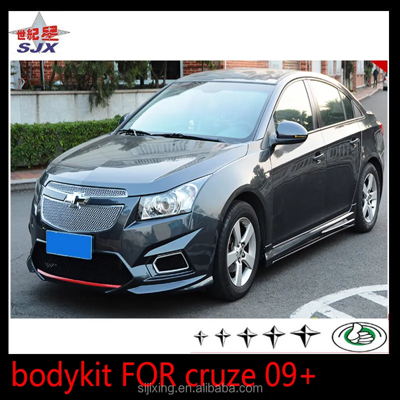 bodykit forChevrolet cruze After the front lip pp plastic material cruze bodykit sms style spoiler window Visor
