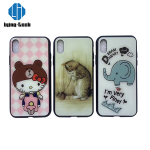 Carton <span class=keywords><strong>impression</strong></span> cas pour l'iphone x, pour iphone x cas d'<span class=keywords><strong>impression</strong></span> blanc <span class=keywords><strong>tpu</strong></span> - Product Image 5