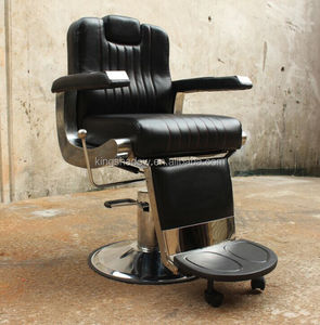 barbero de acero stanless equipo del salón de pelo peluquería sillas de barbero silla de <span class=keywords><strong>la</strong></span> vendimia - Product Image 1