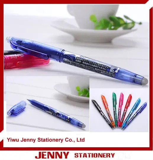 Silinebilir tükenmez kalem ve pilot fonksiyonlu kalem