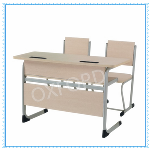 NJ-58 Doble Asiento Pupitre Y Silla de Diseño Moderno - Product Image 1