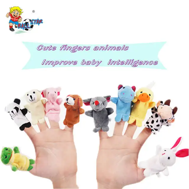 stuffed plush animal fingers puppets factory