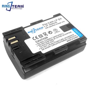 Pack de batteries LP-E6 pour <span class=keywords><strong>BMPCC</strong></span> <span class=keywords><strong>4K</strong></span> BMPCC4K Blackmagic Pocket Cinema Camera <span class=keywords><strong>4K</strong></span> CE C2 Black View A60pro <span class=keywords><strong>Batterie</strong></span> OEM / Ringteam 7.4V - Product Image 2