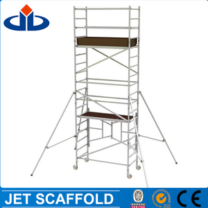 Tour en aluminium d'échafaudage de taille debout de 6M faite selon EN1004 - Product Image 4