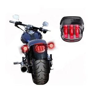 Feux <span class=keywords><strong>arrière</strong></span> LED modifiés pour moto avec éclairage de plaque d'immatriculation pour <span class=keywords><strong>Harley</strong></span> <span class=keywords><strong>Sportster</strong></span> XL1200C - Product Image 6