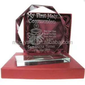 Glas Octagon Kristall Award Schilde MH-J0807