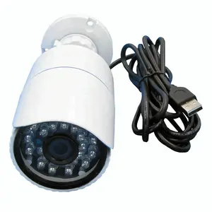 Caméra USB Bullet 720P HD Extérieure, Vision Nocturne Jour/Nuit, LED IR 850nm, Boîtier en Aluminium, Anti-Vandalisme, Étanche - Product Image 1