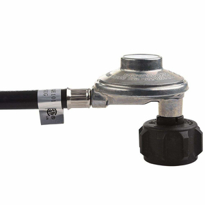 Régulateur de Gaz basse Pression et Tuyau, 3/8 Gril à gaz pièces Tuyau pour QCC1/Type 1 Réservoir, chauffage et Table de Feu